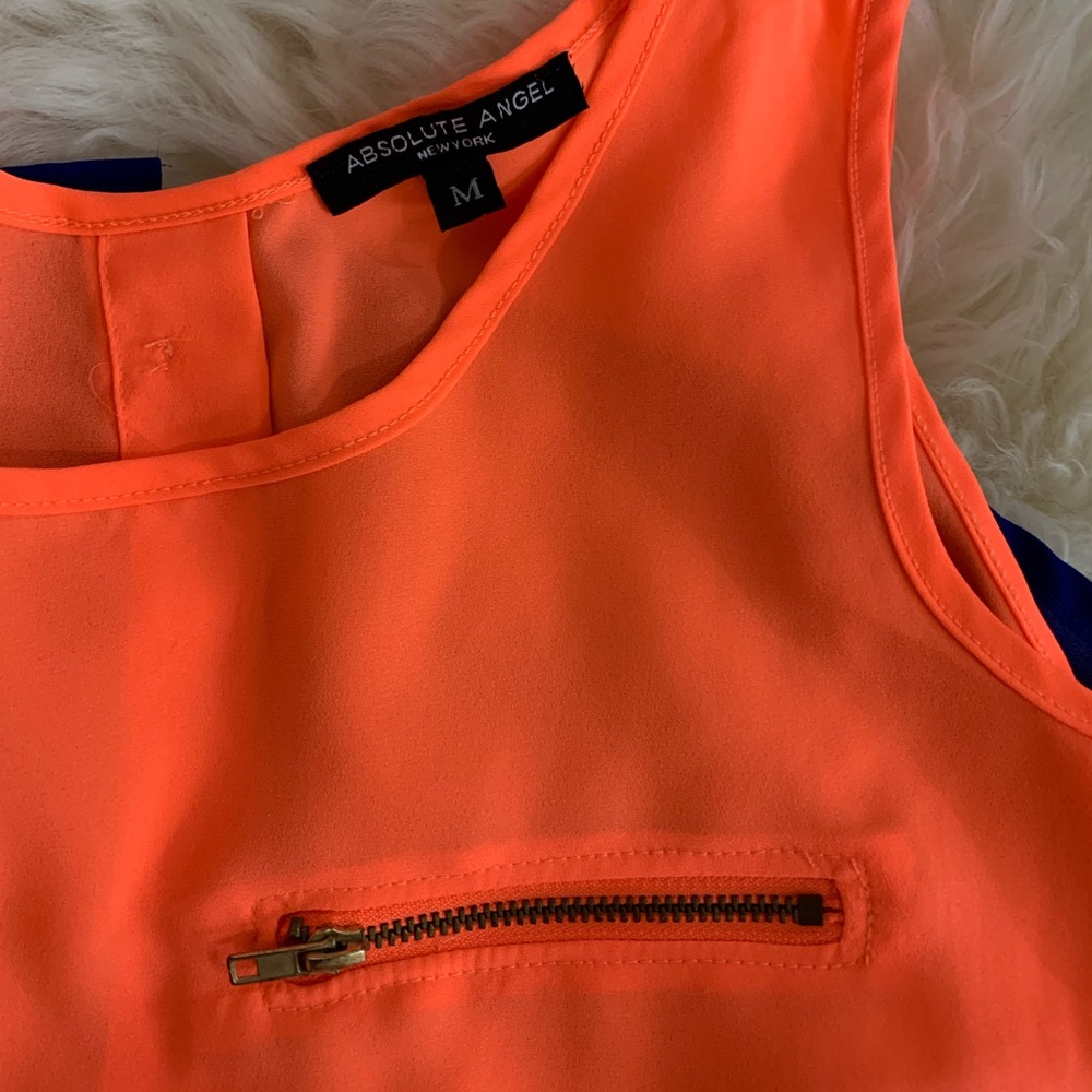 Neon Color Block Tank - Picture 3 of 4